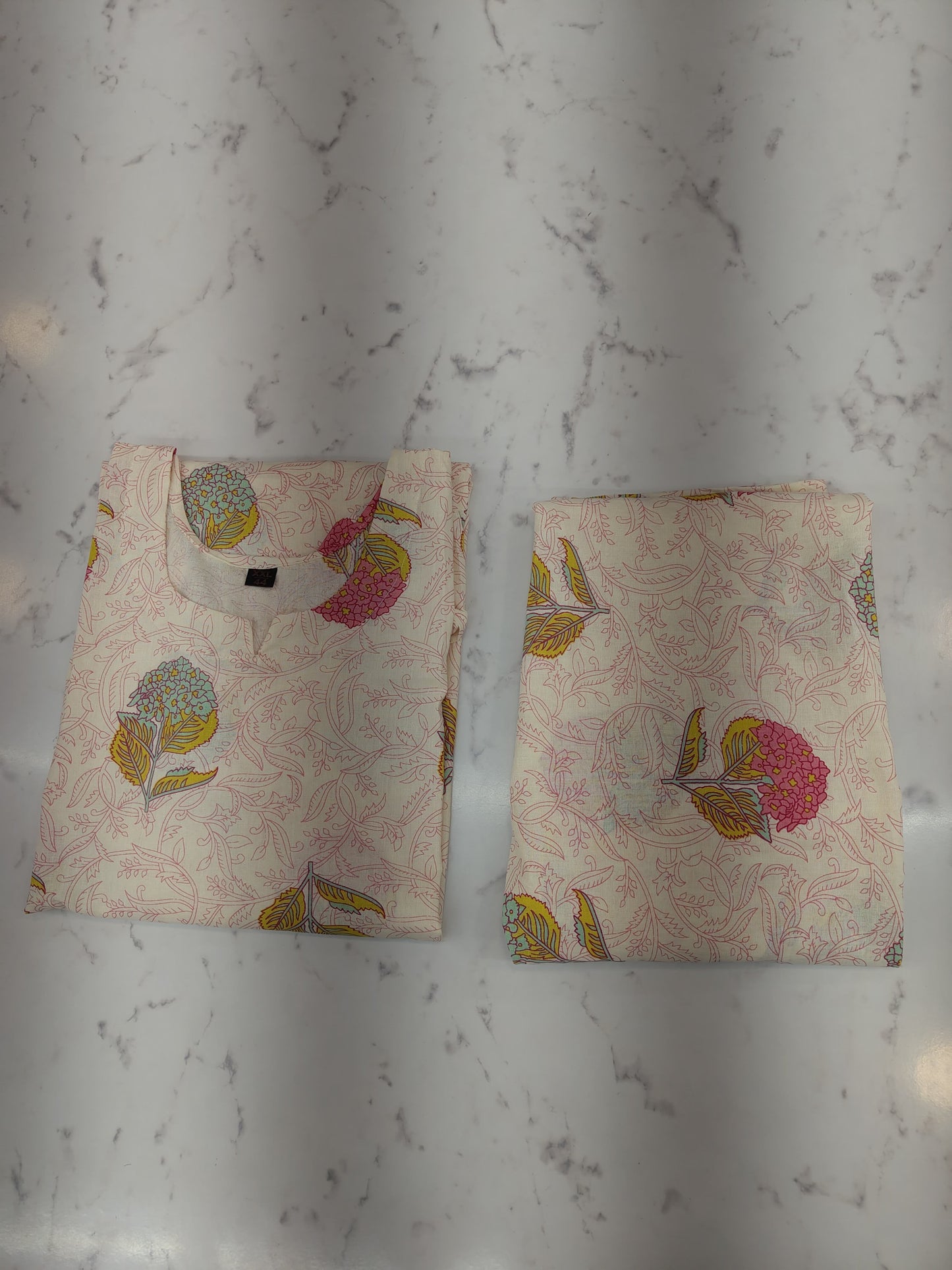 Pure Cotton Co Ord Set 042