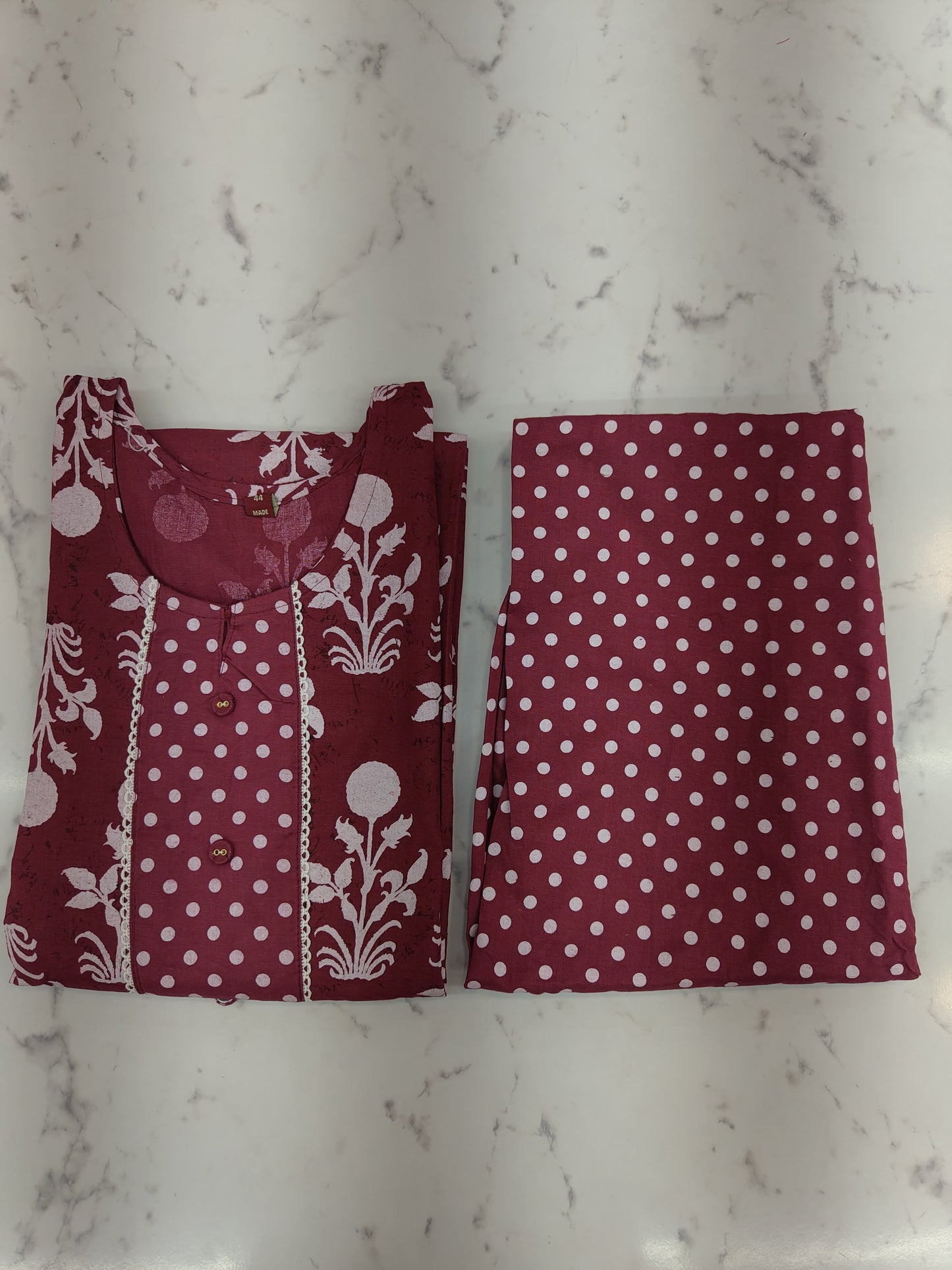 Pure Cotton Kurta Set 007