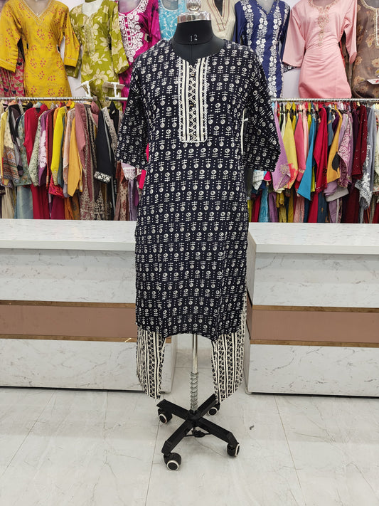 Pure Cotton Kurta Set 025