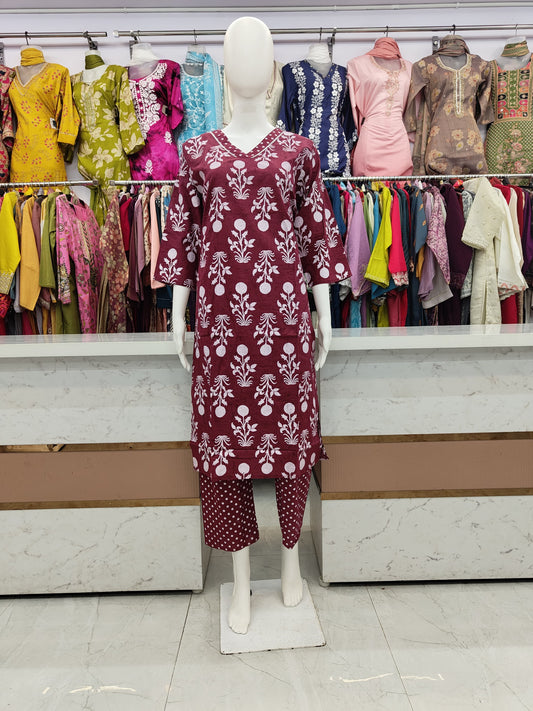 Pure Cotton Kurta Set 062